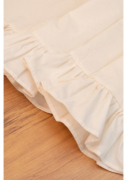 Lira | 7 Parça Fırfırlı Sofra Sunum Seti 40 x 150