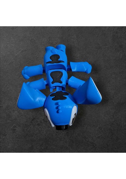 Hareketli Mini Stitch Figürü Masanız ve Rafınız Için Sevimli Karakter