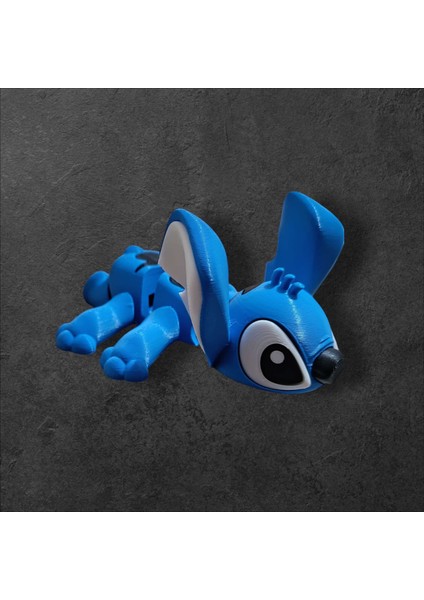 Hareketli Mini Stitch Figürü Masanız ve Rafınız Için Sevimli Karakter modelleri