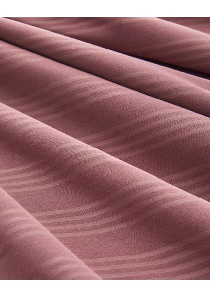 Glossy Kolay Ütülenir Perkal Tek Kişilik Nevresim Takımı 160X220 cm Sisli Mürdüm indirimleri