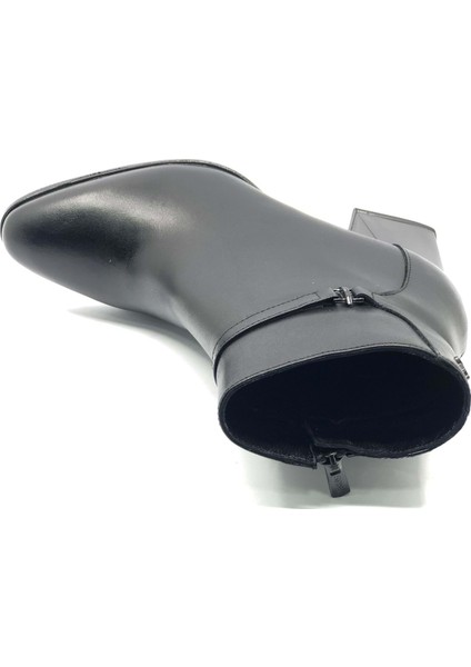 Bomdella Hakiki Deri Ortopedik Topuklu Kadın Bot fırsatları