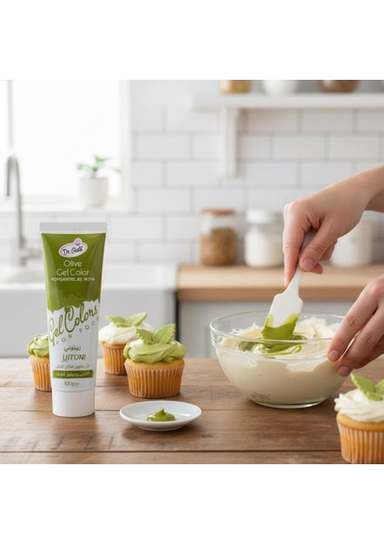 Zeytin Yeşili Jel Gıda Boyası 100 G – Pasta, Krem Şanti ve Şeker Hamuru Için Yoğun Renk Jel Boya fiyatları