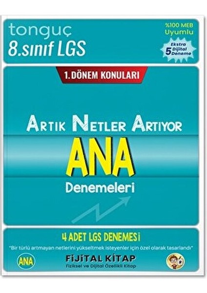 8. Sınıf LGS Ana Denemeleri 4 Adet Deneme fiyatları