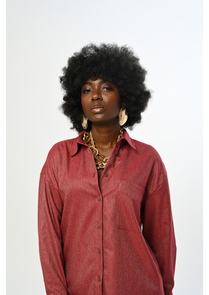 Kadın Düz Renk Tek Cepli Gömlek fiyatları