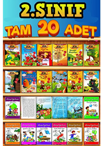 3. Sınıf Eğlenceli Eğitim Seti Ciltli 120 Sayfa Türkçe Kitaplar modelleri