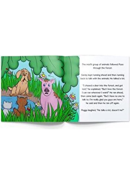 The Misfit Animals Sesli Kitap Eğlenceli İngilizce Öğrenme 32 Sayfa fiyatları