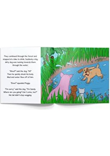 The Misfit Animals Sesli Kitap Eğlenceli İngilizce Öğrenme 32 Sayfa modelleri