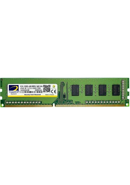Twınmos 4gb 1600MHZ Ddr3 1.35V Pc Ram MDD3L4GB1600D