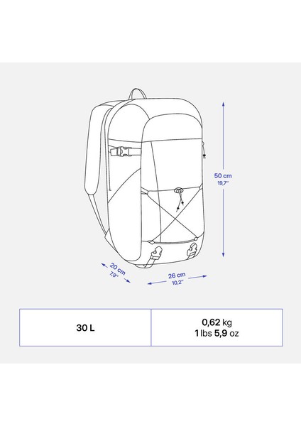 Outdoor Sırt Çantası - 10 L - Yeşil - NH Arpenaz 50 fırsatları