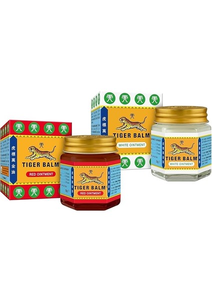 Balm Kaplan Balsamı Kırmızı Merhem 30G/KAVANOZ Beyaz Merhem 30G/KAVANOZ