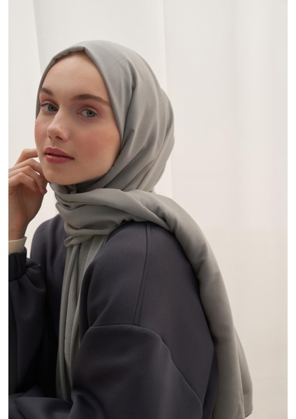 Compact Soft Şal Açık Gri