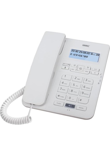 TM145 Krem TM145 Krem Kablolu Telefon, Beyaz