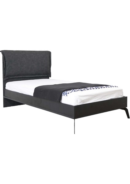 Cosmo Başlıklı Karyola 100X200 Siyah