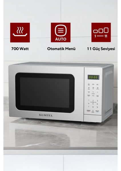 Silver Dijital Mikrodalga Fırın Hm-13 modelleri