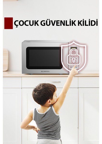 Silver Dijital Mikrodalga Fırın Hm-13