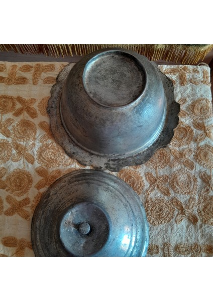 Antika Bakır Sunumluk