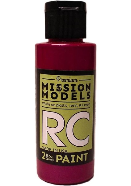 Models MMRC-032 Su Bazlı Rc, 2 Oz Şişe, Yanardöner Şeker Kırmızı