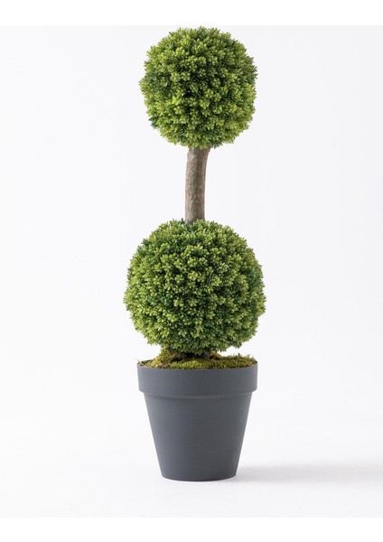 Yapay Top Çamdalı Ağacı 2'li 120 cm