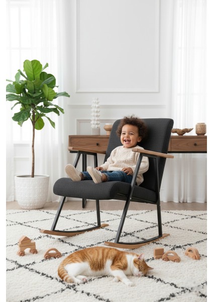 Sallanan Koltuk | Sallanır Tv Koltuğu | Dinlenme & Rahatlama Sandalyesi | Ahşap Detaylı fiyatları