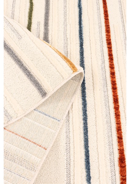 Evonya Dokuma Halı | Makinede Yıkanabilir Modern Halı |salon, Mutfak, Çocuk Odası Halısı |KREM|EVY02 modelleri