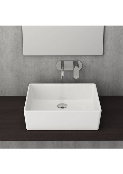 Milano 50 cm Çanak Lavabo Mat Beyaz 1215-002-0125 fiyatları