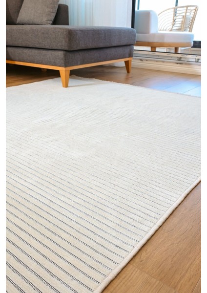 Leona Şönil Dokuma Halı | Kaymaz Tabanlı Makinede Yıkanabilir Halı| Salon Halısı| Kiremit |LON01