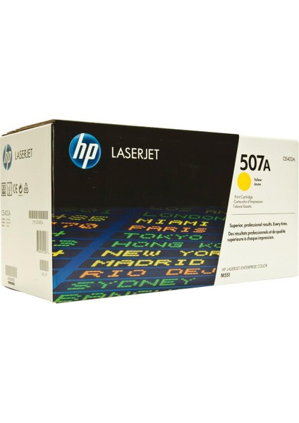 507A Yellow Sarı 6.000 Sayfa Toner CE402A