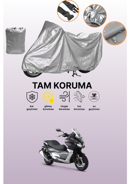 Gri Rks Blade 250 Uyumlu Motosiklet Brandası, Koruyucu Örtü, Motor Branda