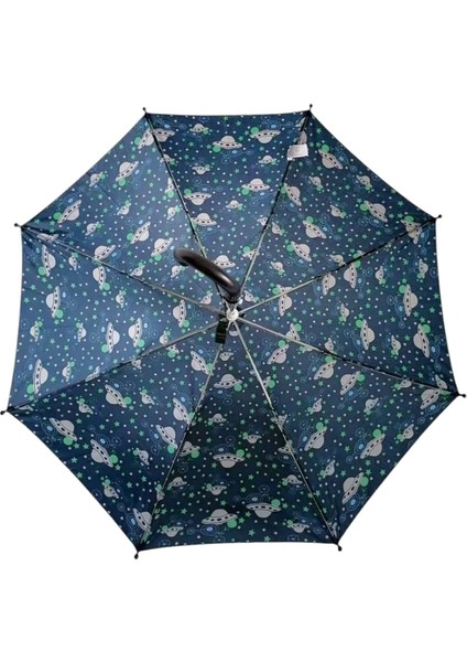 71cm Katlanır Kılıflı Düdüklü Çocuk Şemsiyesi Yağmur Kış Sonbahar RB0496