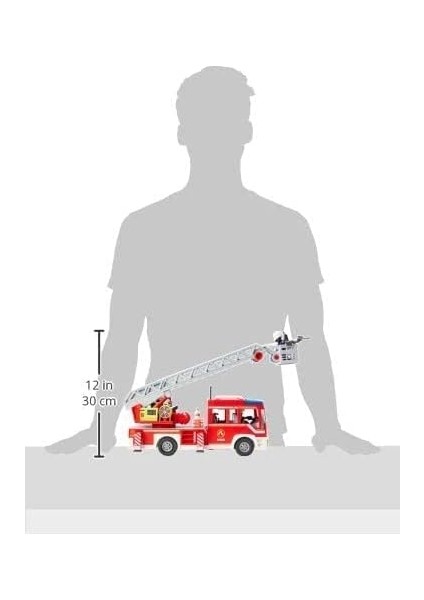 City Action 9463 Işıklı ve Sesli, Merdivenli Itfaiye Aracı, 5 Yaşından Itibaren modelleri