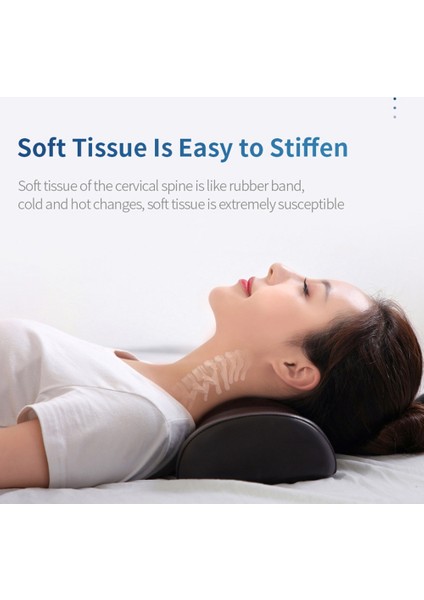 Masaj Yastığı, Elektrikli Masaj Yastığı Servikal Traksiyon Boyun Masajı Vücut Shiatsu Cihazı Rahatlama Için, Ab Fişi, Kahverengi (Yurt Dışından) fırsatları