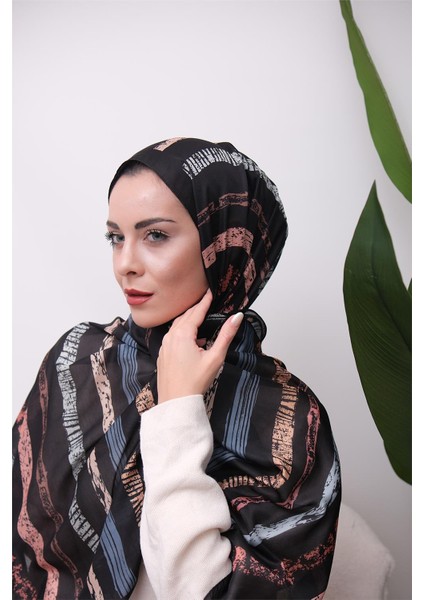 Minimal Line Pattern Desenli Soft Şal fırsatları