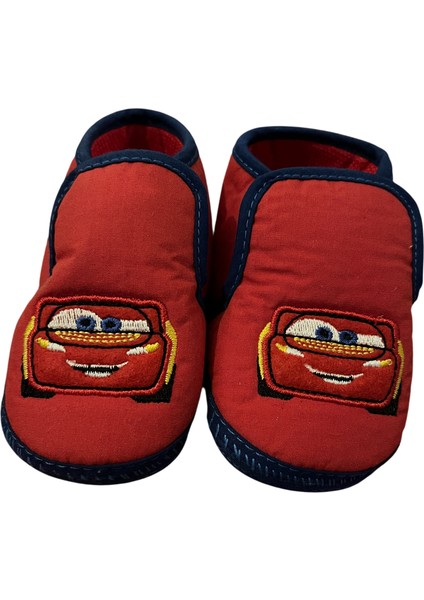 Lisanslı Şimşek Mcqueen Desenli Çocuk Panduf 18 Numara fiyatları