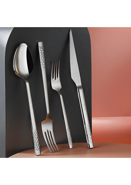 Diamond Sade 89 Parça Kutulu Kaşık Çatal Bıçak ve Servis Takımı