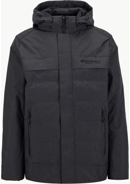 D5WM-MNT3723 Antrasit Düz Erkek Mont