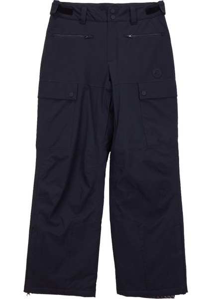 D5WM-PNT3713 Siyah Relaxed Düz Erkek Kayak Pantolonu