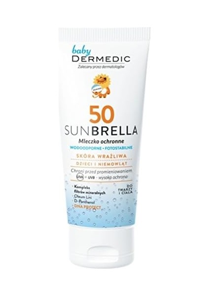 Dermedıc Sunbrella Çocuklar ve Bebekler Için Güneş Koruyucu Krem Spf 50+ 50ML