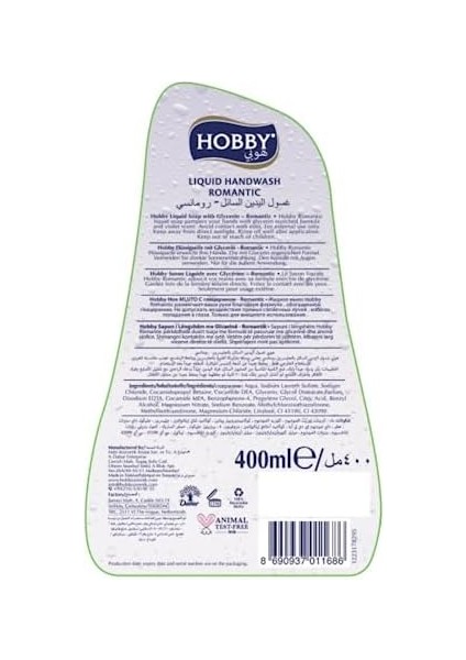 Hobby Sıvı Sabun - Romantik 400 ml
