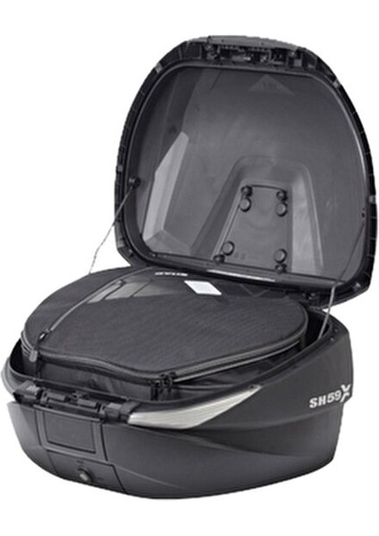 SH-58X Genişleyebilir Arka Çanta 46-58 LT Taşıma Kapasitesi ile Karbon Görünüm