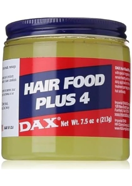 Dax Hair Food Plus- Saç Besin Yağı 7.5oz (213GR)