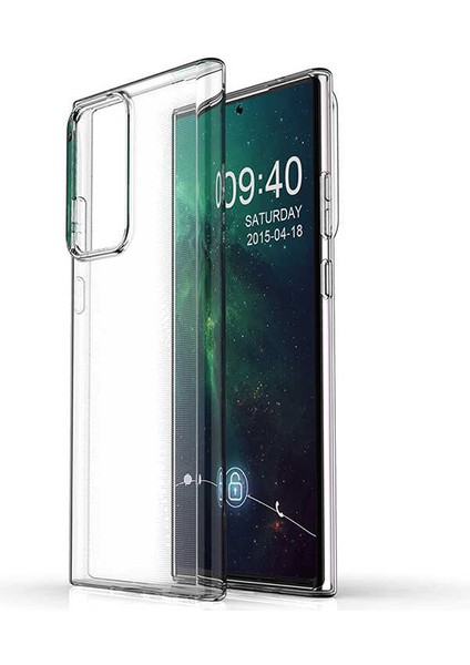 Galaxy Note 20 Ultra Kılıf Süper Silikon Kapak