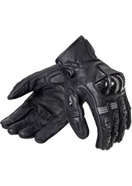RS600 Short Deri Motosiklet Eldiveni CE Sertifikalı Güvenlik ve Konfor İçin Tasarlandı fırsatları