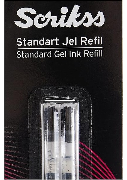 Jumbo Jel Tükenmez Refil 2'li Blister Siyah modelleri