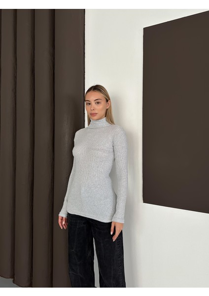 Unisex Pamuklu Balıkçı Yaka Boğazlı Kazak 2'li Set