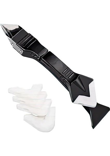 Home 3 Ü 1 Arada Derz Kazıma ve Uygulama Aleti,silikon Uçlu Derz Kazıyıcı,silikon Kazıma ve Uygulama Aleti,duşakabin ve Lavabo Kenarları Için Silikon ve Derz Aleti