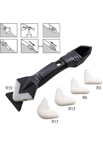 Home 3 Ü 1 Arada Derz Kazıma ve Uygulama Aleti,silikon Uçlu Derz Kazıyıcı,silikon Kazıma ve Uygulama Aleti,duşakabin ve Lavabo Kenarları Için Silikon ve Derz Aleti modelleri