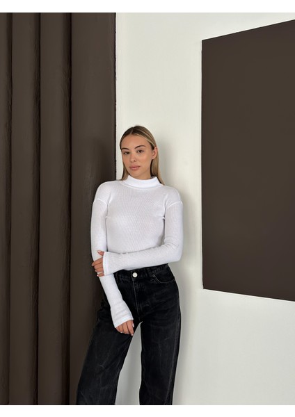 Unisex Pamuklu Balıkçı Yaka Boğazlı Kazak 2'li Set indirimleri