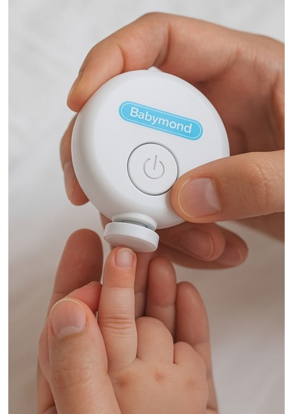 Bebek Anne Elektrikli Tırnak Törpüsü – Pilli Manikür Seti 6 Başlıklı