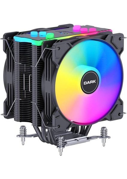 Freezer X129 2xaddresseble Rgb LED Fanlı Kule Tipi Soğutucu (DKCCX129)