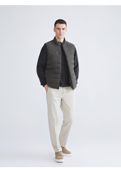 Yeni Sezon Standart Kalıp Dik Yaka Erkek Şişme Yelek fiyatları